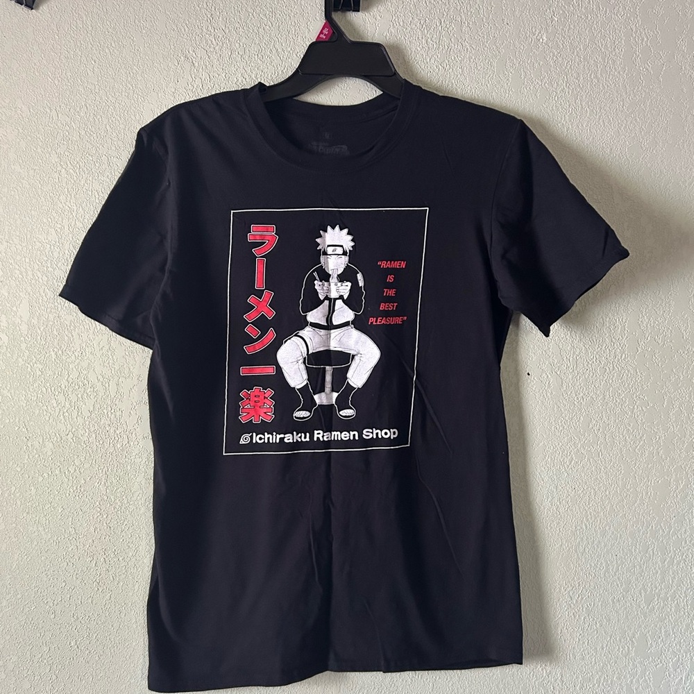 Ichiraku Ramen Shop Black Graphic Tee